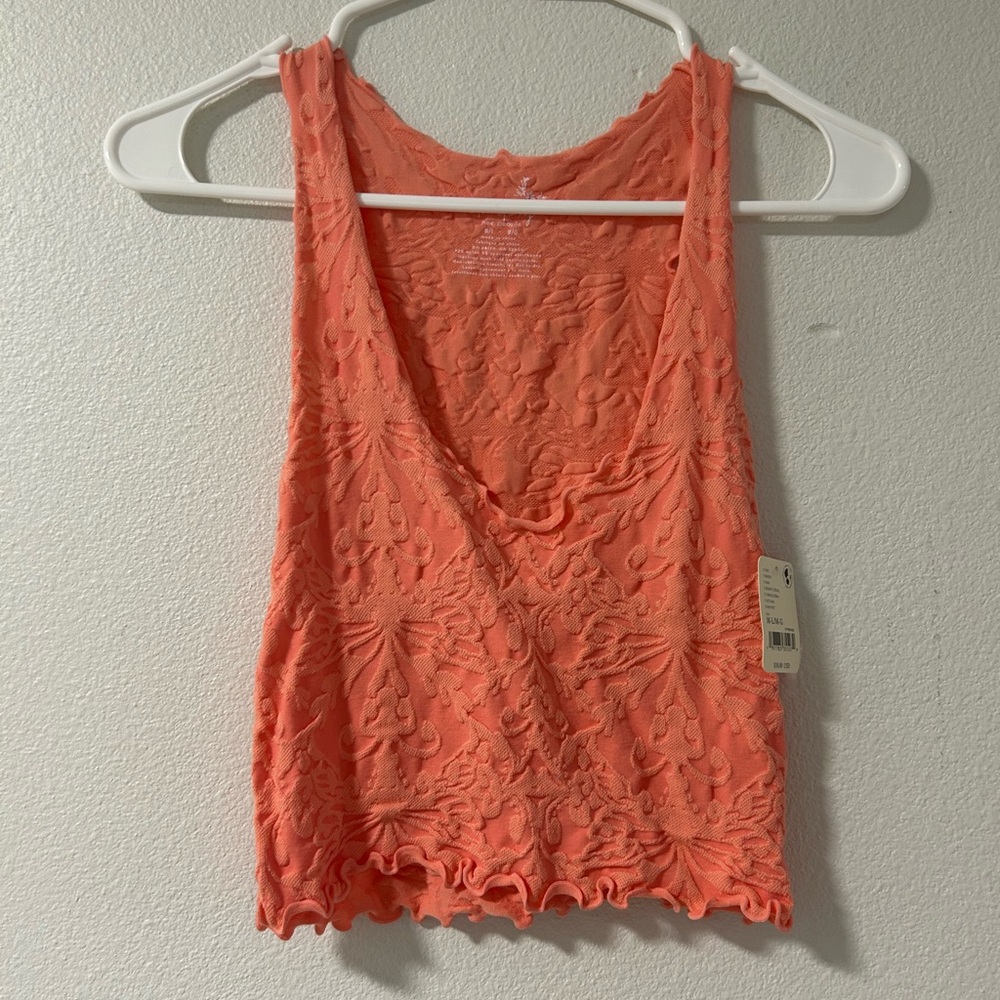 NWT Intimately FREE PEOPLE Here For You Cami - Burnt Coral